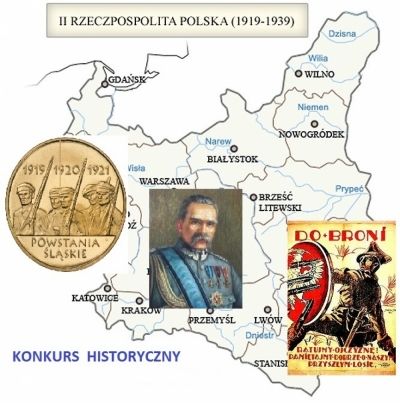KONKURS HISTORYCZNY – II etap dla klas pierwszych Zespołu Szkół Technicznych „Polska w okresie międzywojennym 1918-1939”