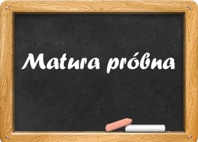 Informacja dla maturzystów ZST - matura próbna 17-19 marca 2021 r.