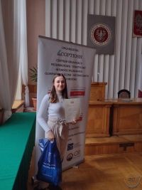 Karolina finalistką IX Ogólnopolskiej Olimpiady Wiedzy o Społeczeństwie