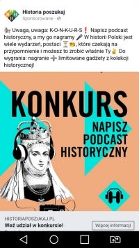 Internetowy Ogólnopolski Konkurs Historyczny – „Napisz swój podcast historyczny, a my go nagramy!”